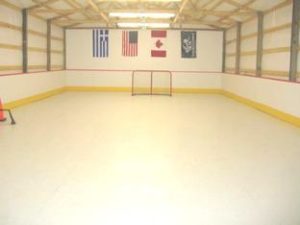 White Construction Company - hockey rink in Post-Frame Building