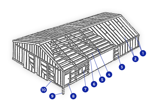 White Construction Company uses high quality materials in post-frame buildings