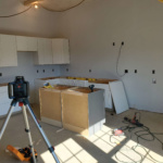 White Construction - post frame home finishing - kitchen cabinets